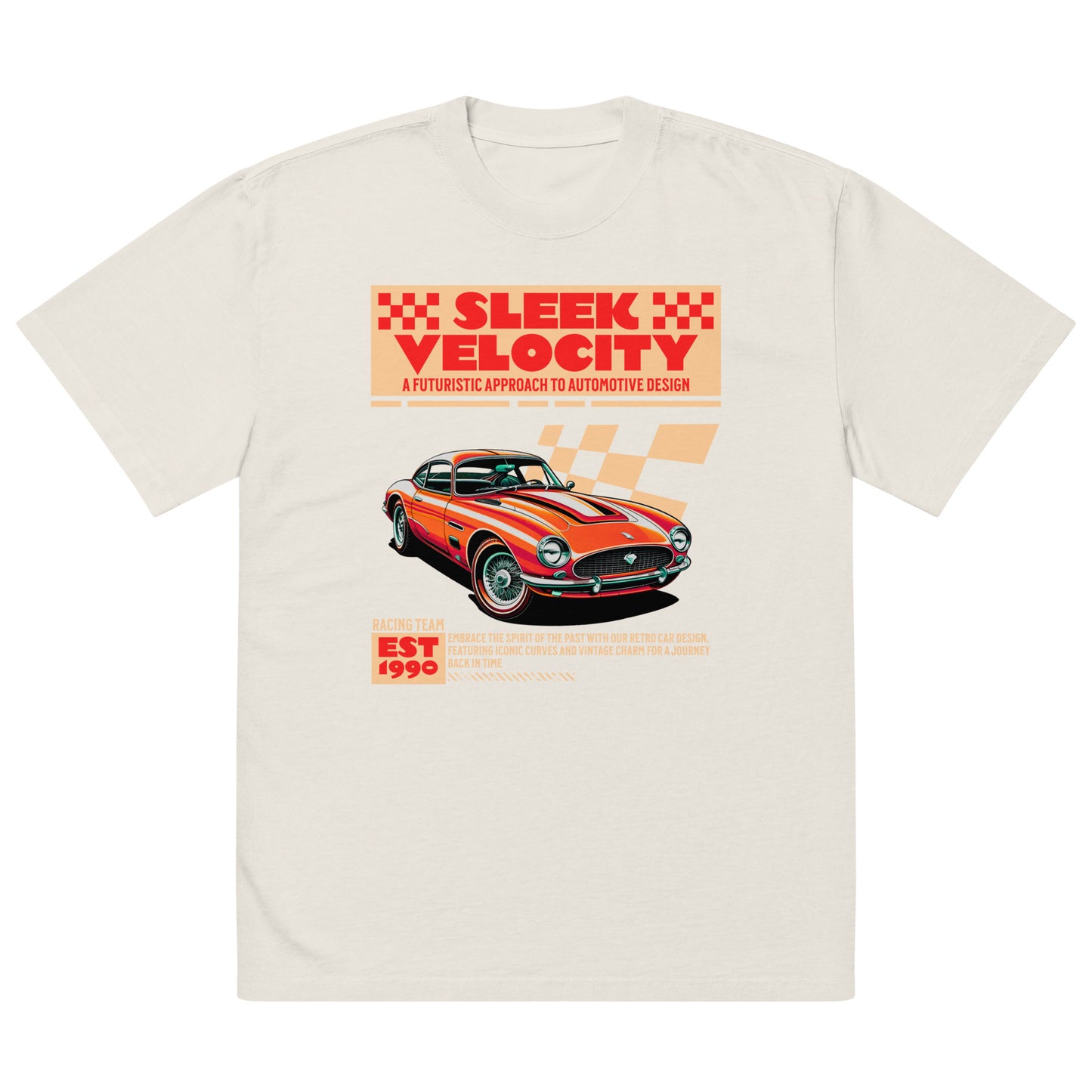 Oversized Sleek Velocity Car Shirt