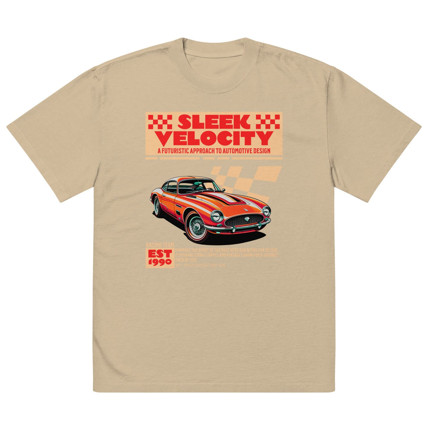 Oversized Sleek Velocity Car Shirt