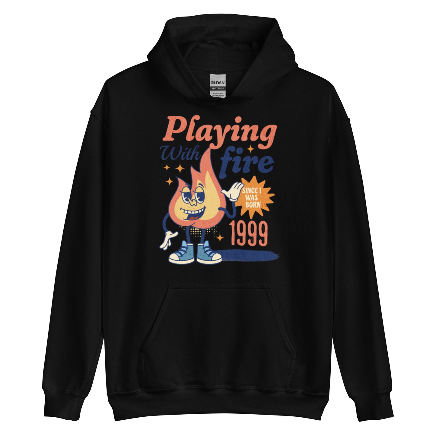Playing With Fire Mascot Hoodie
