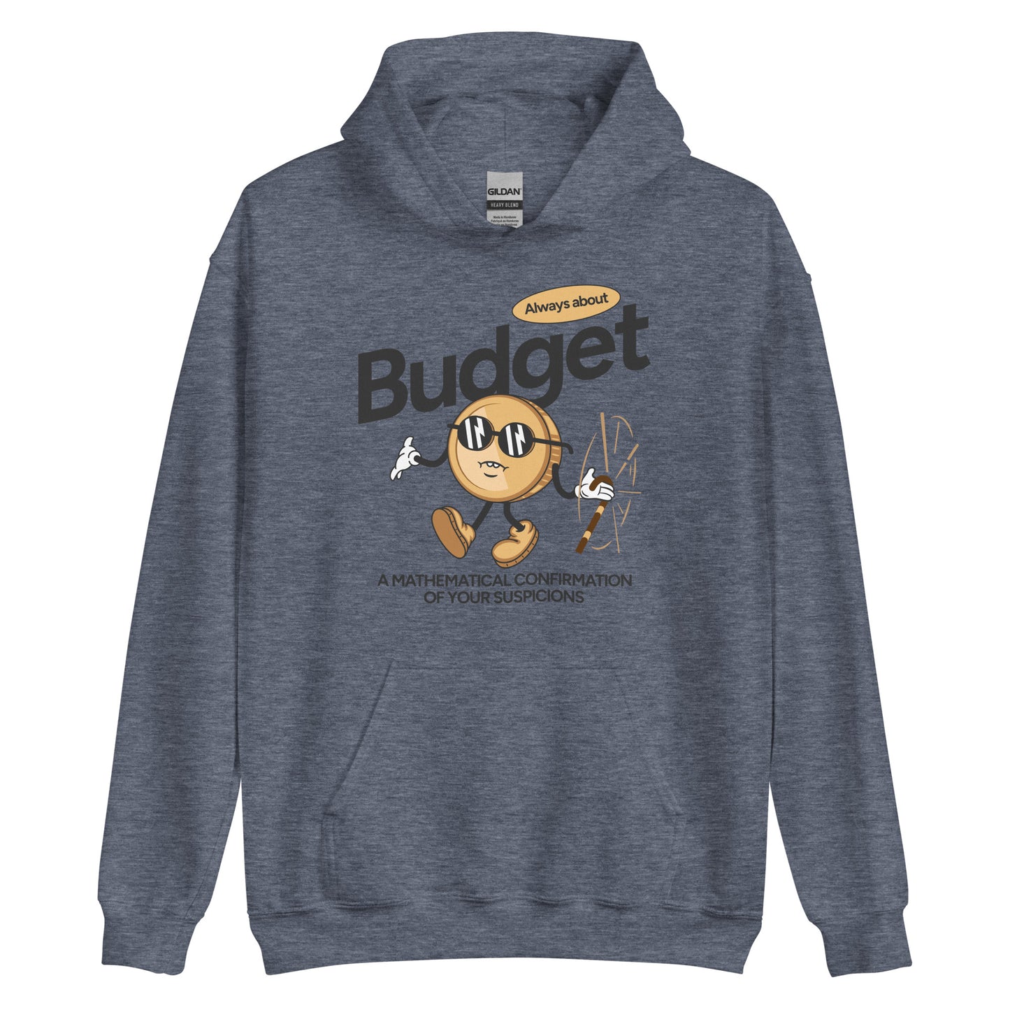 Money Man Budget Mascot Hoodie