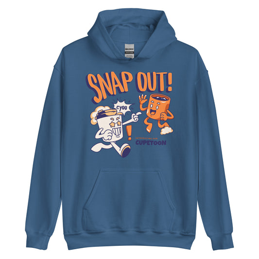 Typographic Snap Out Hoodie