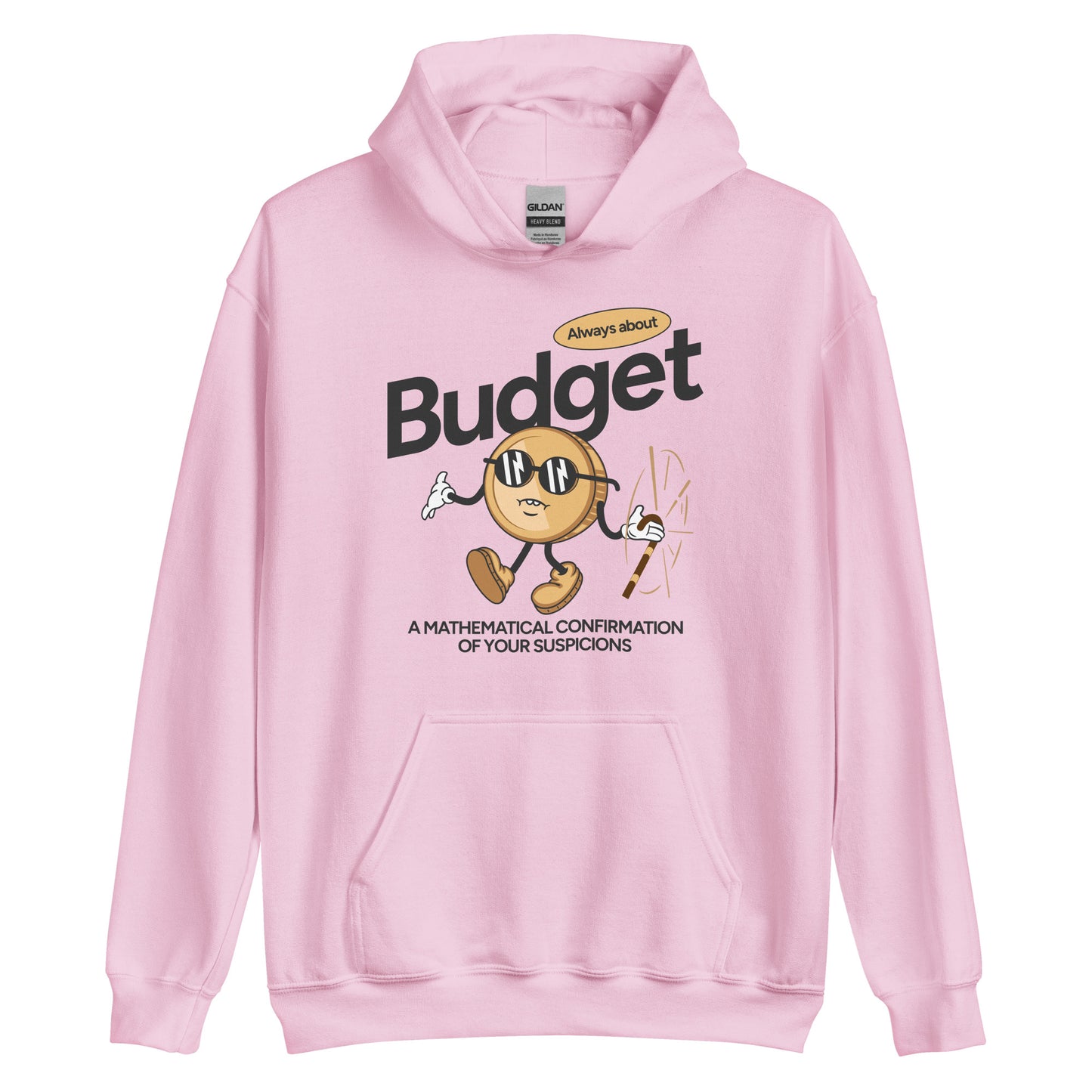 Money Man Budget Mascot Hoodie