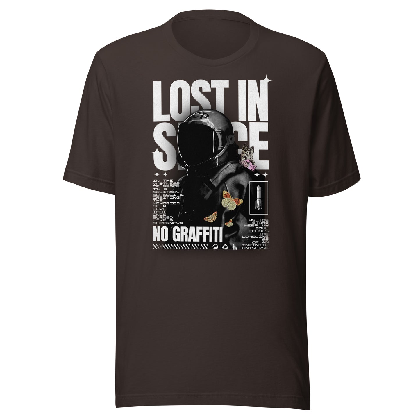 Lost In Space Typographic Shirt