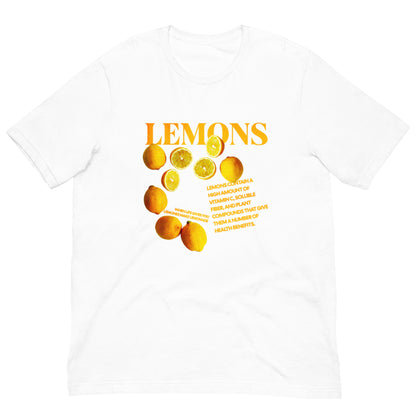 Typographic Lemons Shirt